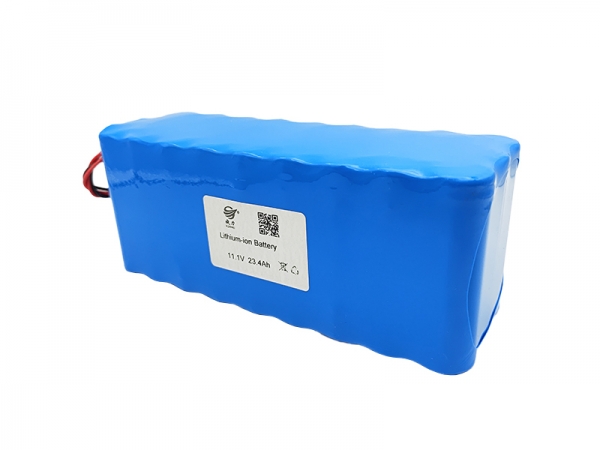 11.1V 23400mAh 18650 cylindrical lithium battery