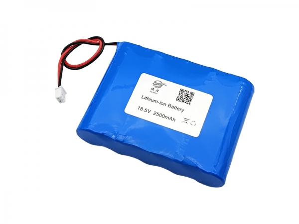 18.5V 2500mAh 18650 cylindrical lithium battery