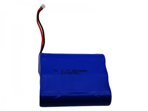 3.7V 6600mAh 18650 cylindrical lithium battery